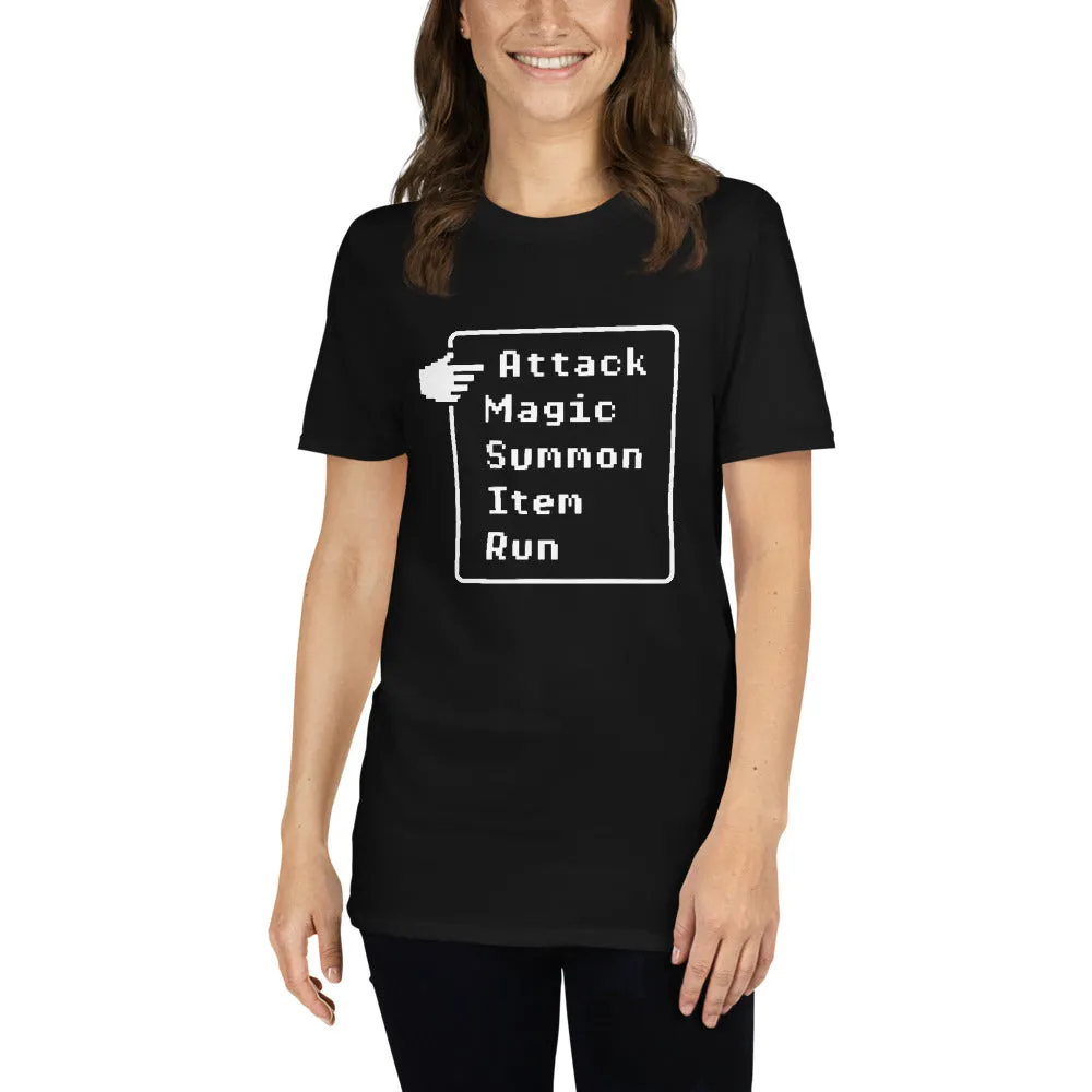 RPG Game Menu Classic T-Shirt