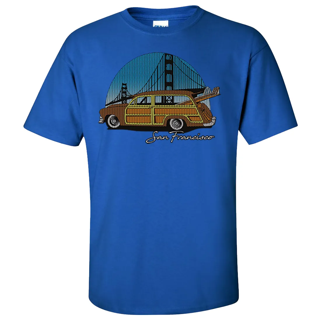 San Francisco Knit Style Woody Asst Colors T-shirt/tee