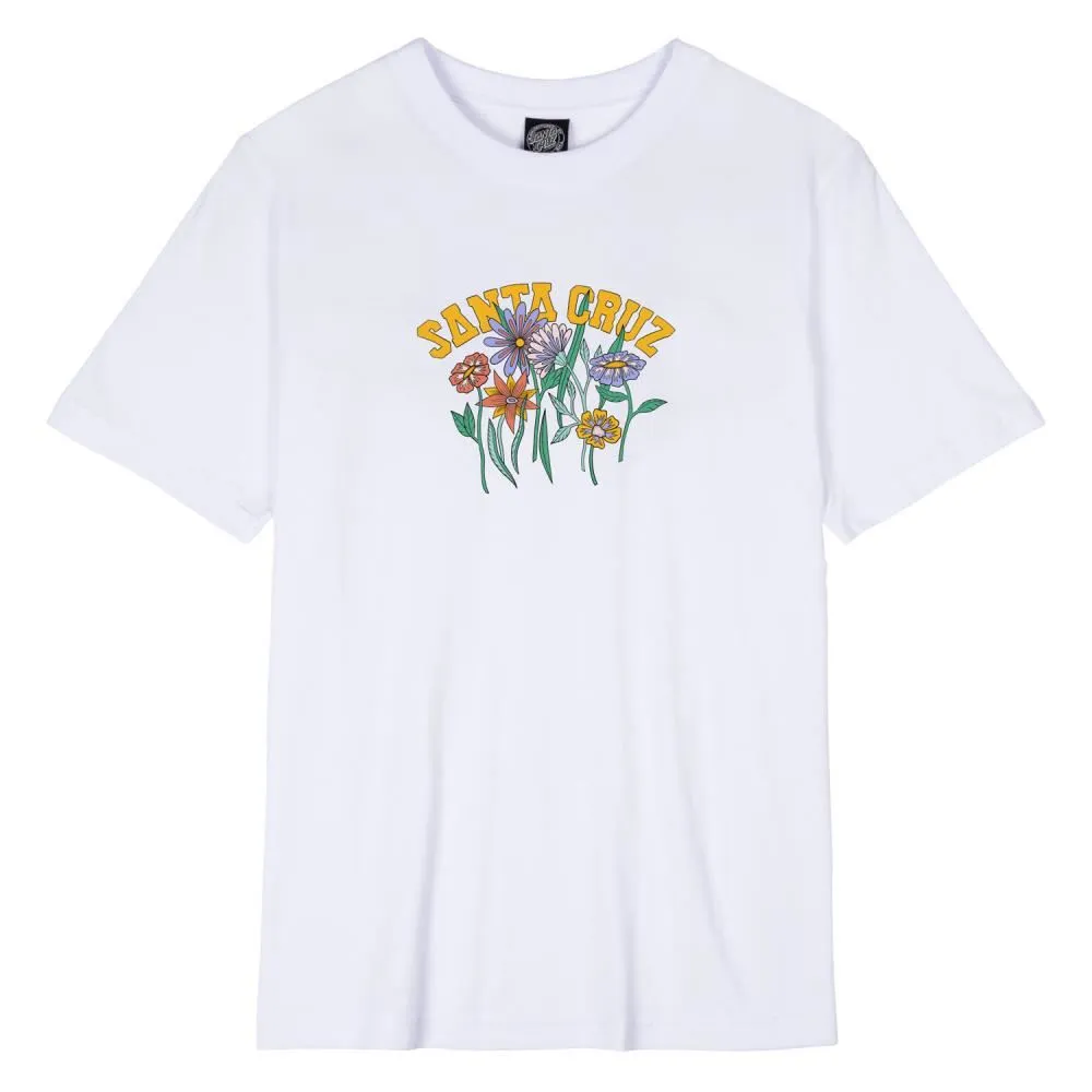 Santa Cruz Womens T-Shirt Field Strip T-Shirt - White