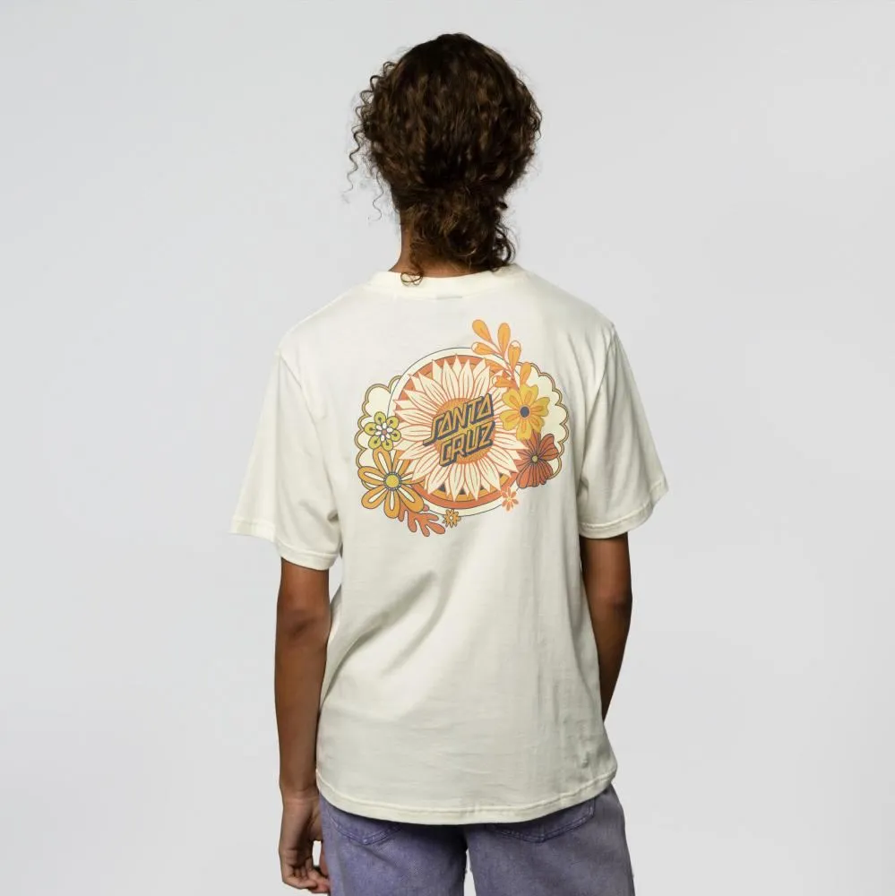 Santa Cruz Womens T-Shirt Funky Bundle - Off White