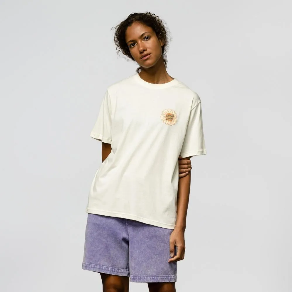 Santa Cruz Womens T-Shirt Funky Bundle - Off White