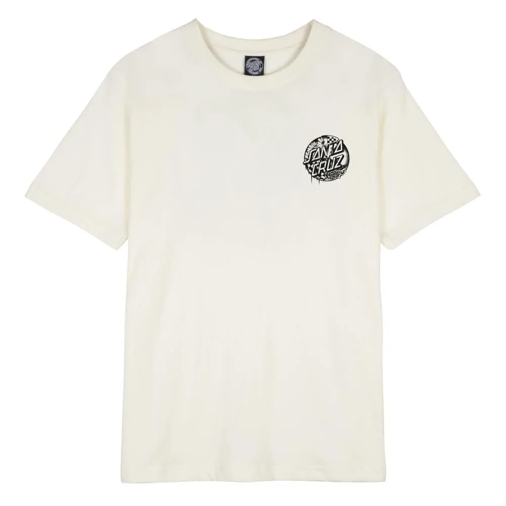 Santa Cruz Women's T-Shirt Fusion Dot Pop T-Shirt - Off White