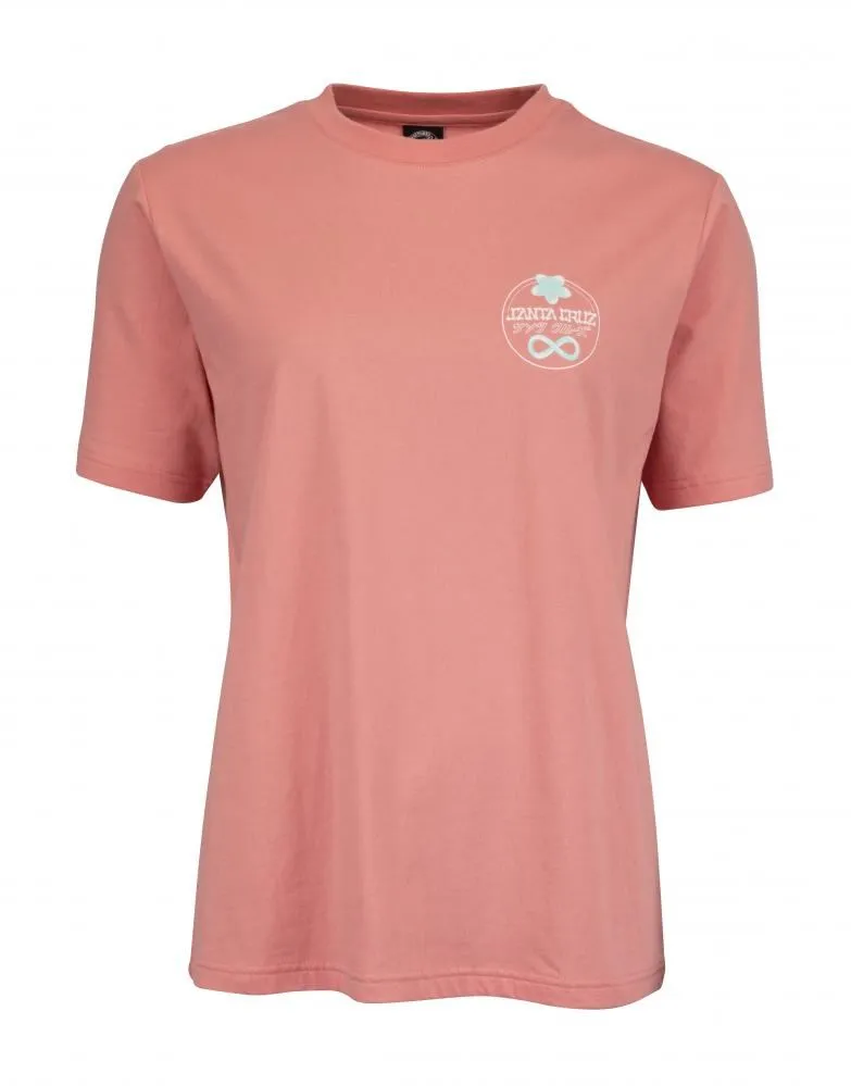Santa Cruz Womens T-Shirt Infinity T-Shirt - Pink Amethyst