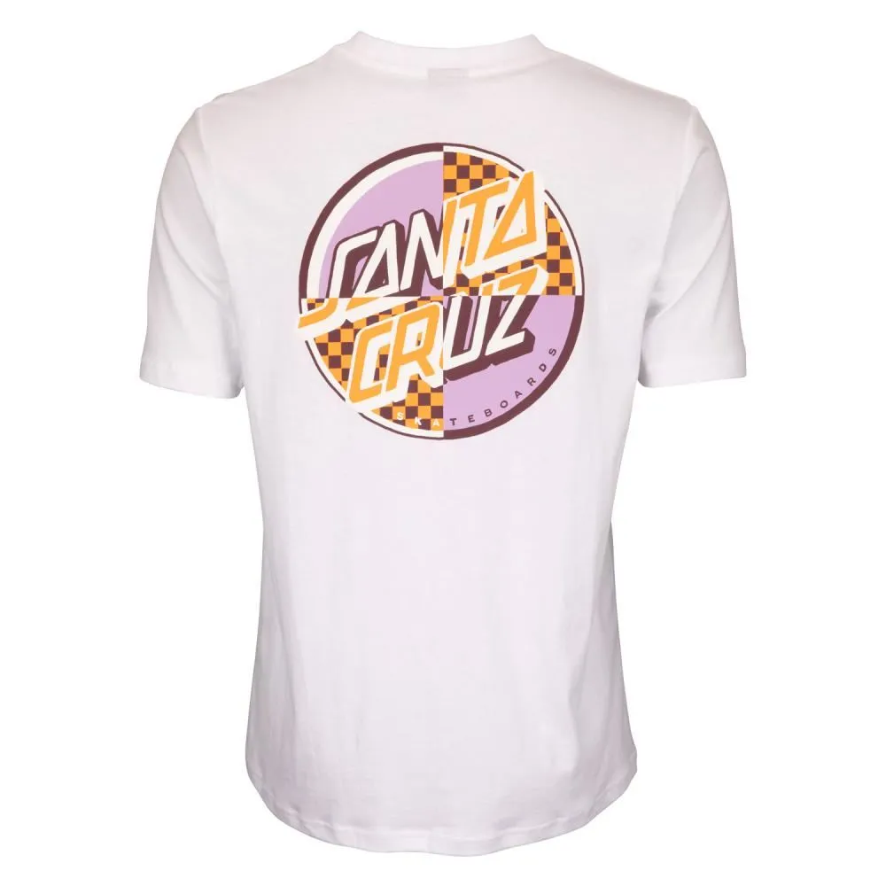 Santa Cruz Womens T-Shirt Intro Dot T-Shirt - White