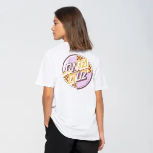 Santa Cruz Womens T-Shirt Intro Dot T-Shirt - White
