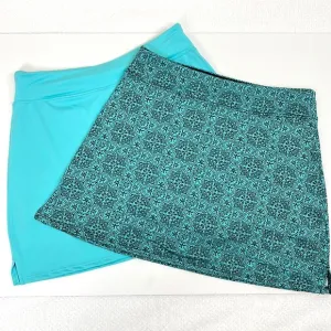 SET OF TWO PULL-ON SKORTS