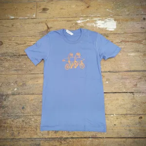 Sloths on Tandem Short Sleeve Tee