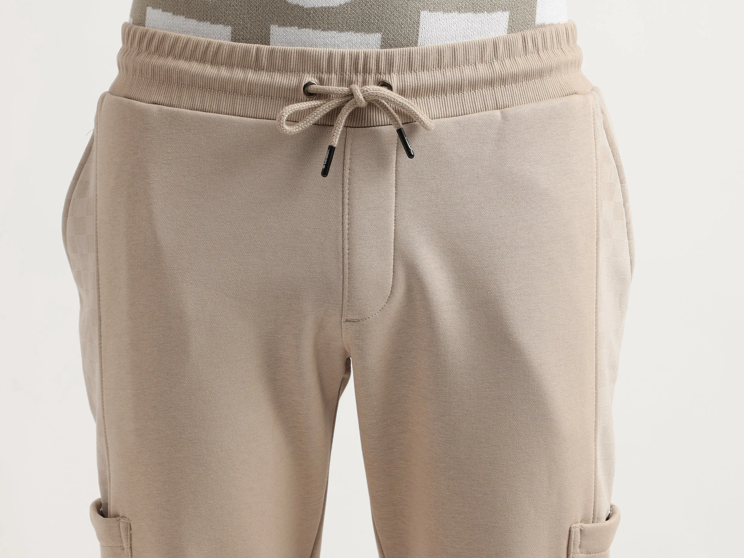 Solid Regular Fit Trackpants