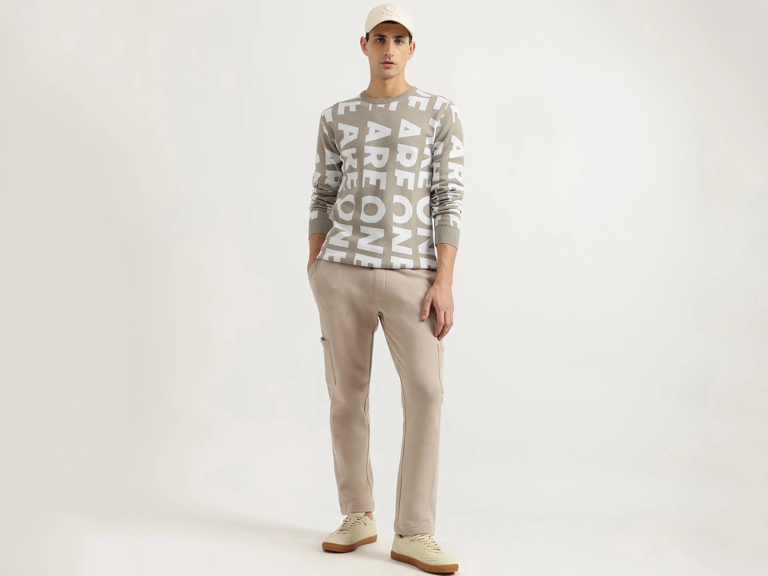 Solid Regular Fit Trackpants
