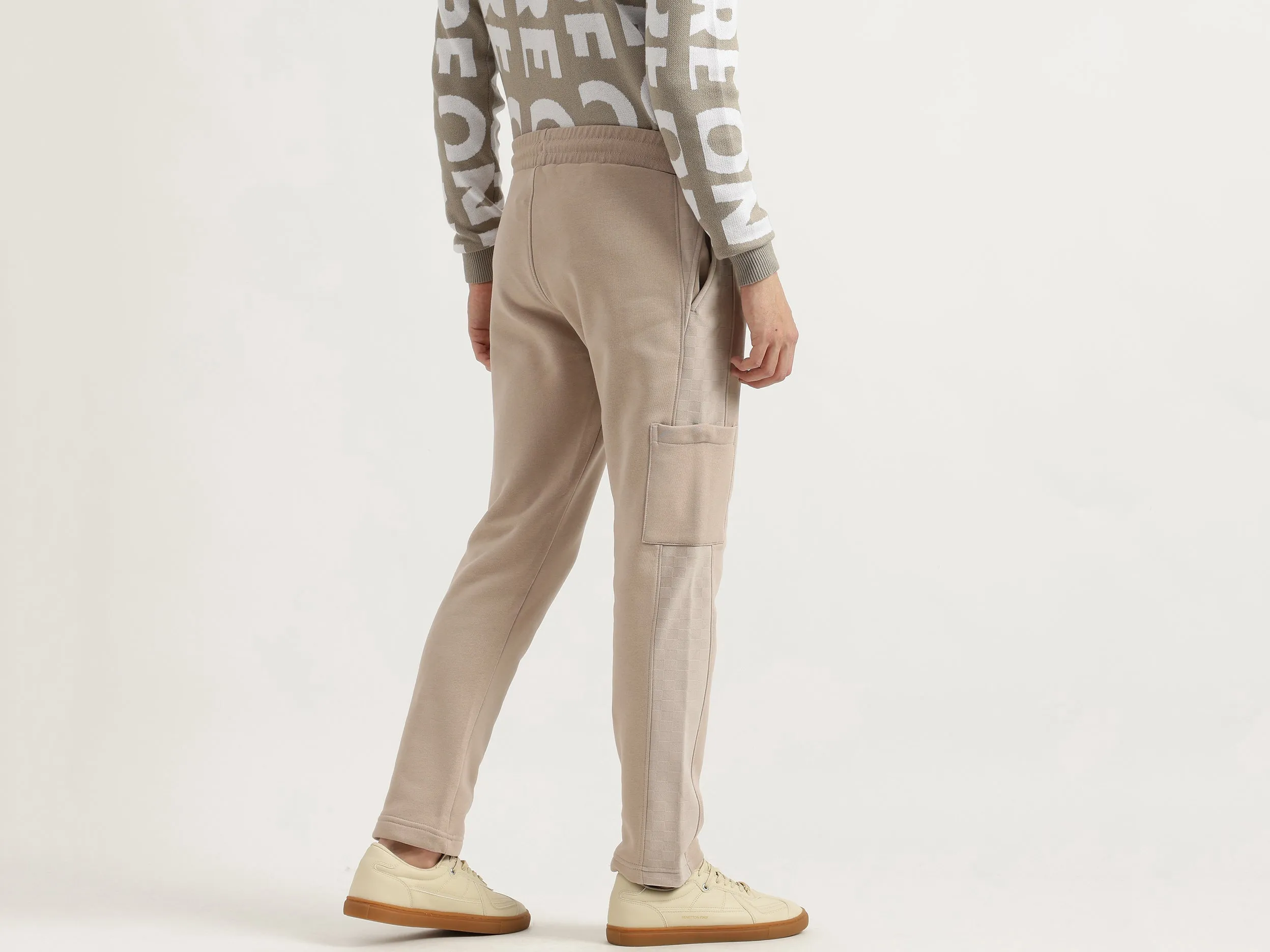 Solid Regular Fit Trackpants