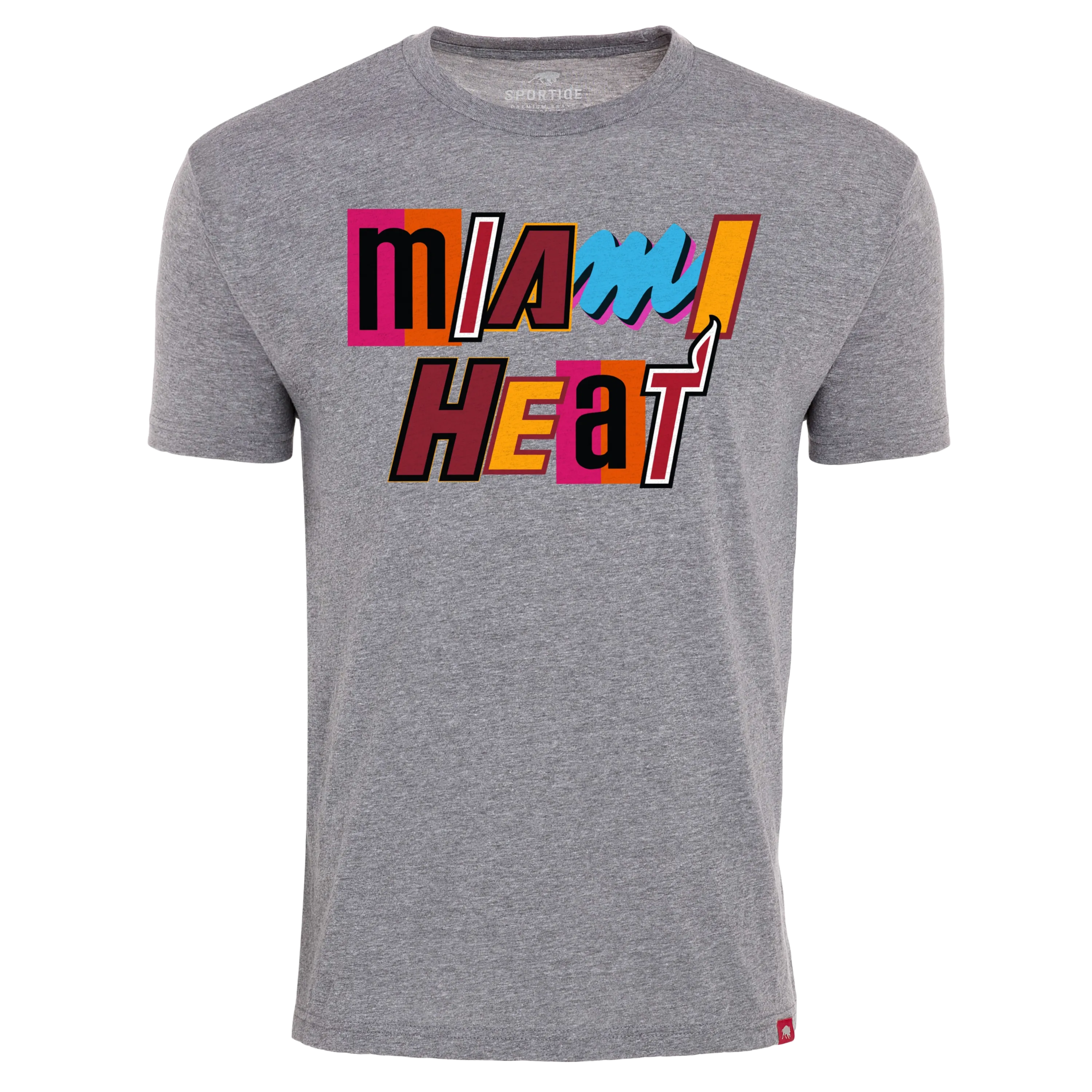 Sportiqe Miami HEAT Mashup Comfy Tee