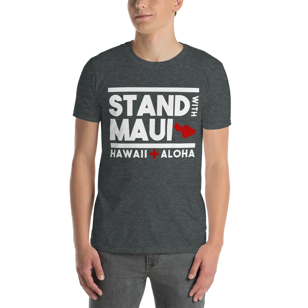 Stand with Maui Ohana Mens Charity T-Shirt