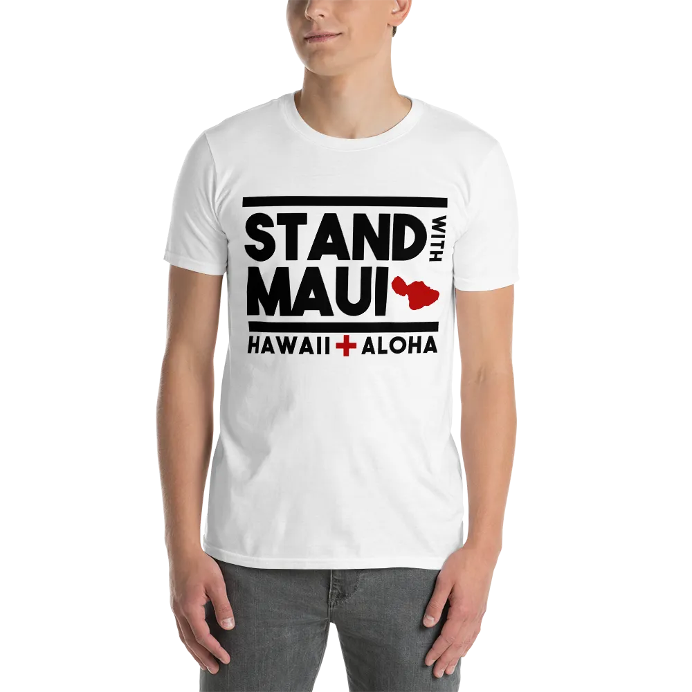 Stand with Maui Ohana Mens Charity T-Shirt