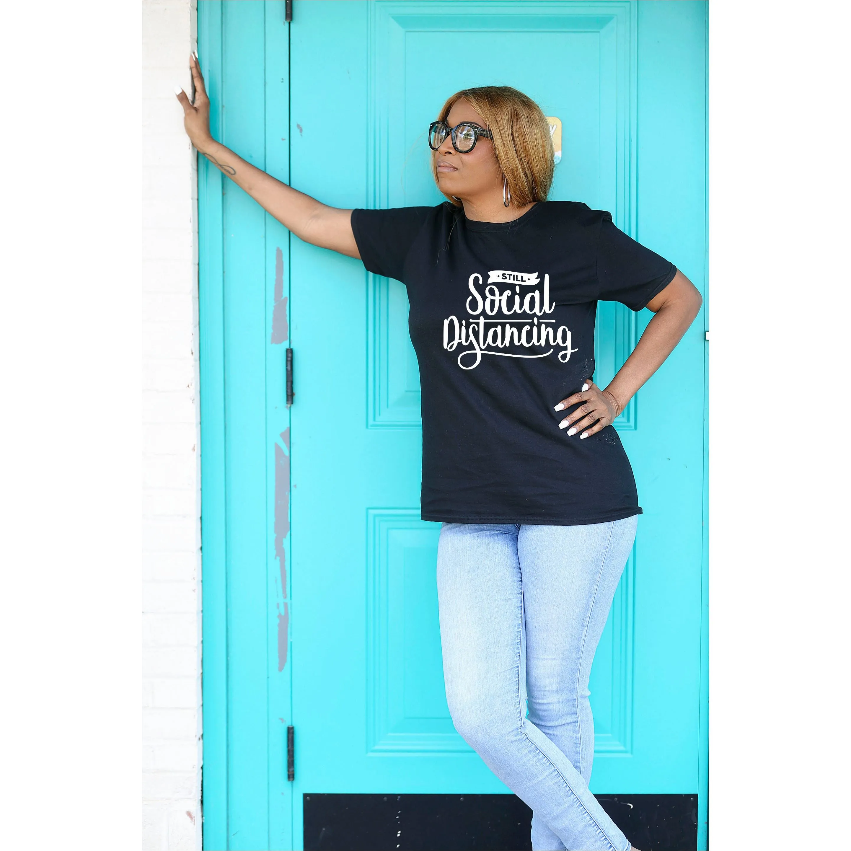 Still Social Distancing Unisex T-Shirt