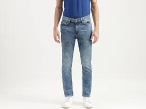 Stone Wash Low Rise Slim Fit Jeans