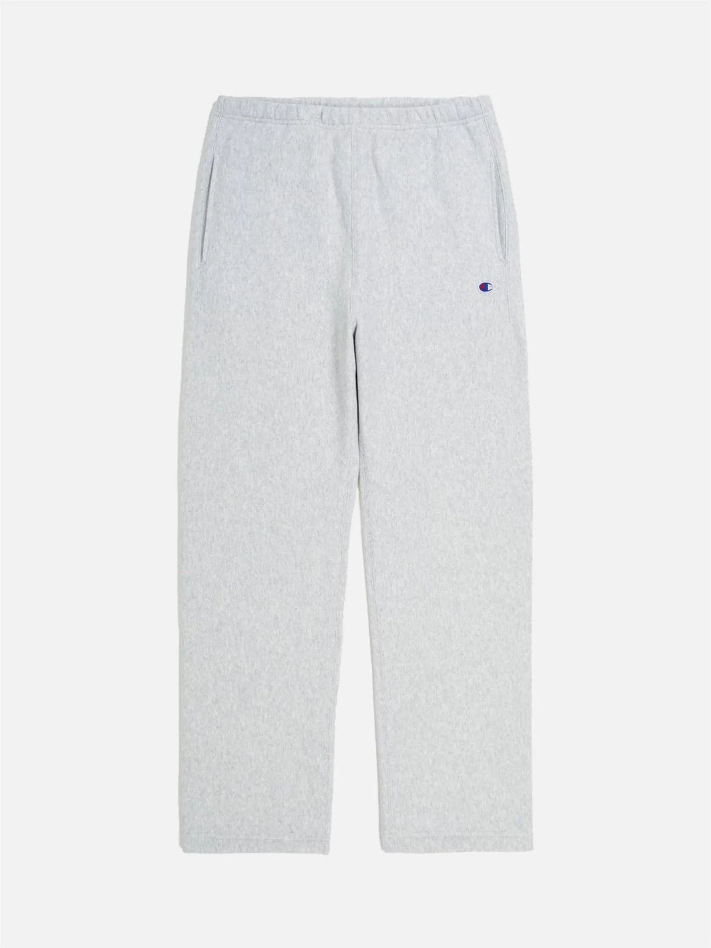 Straight Hem Pants - Grey
