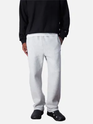 Straight Hem Pants - Grey
