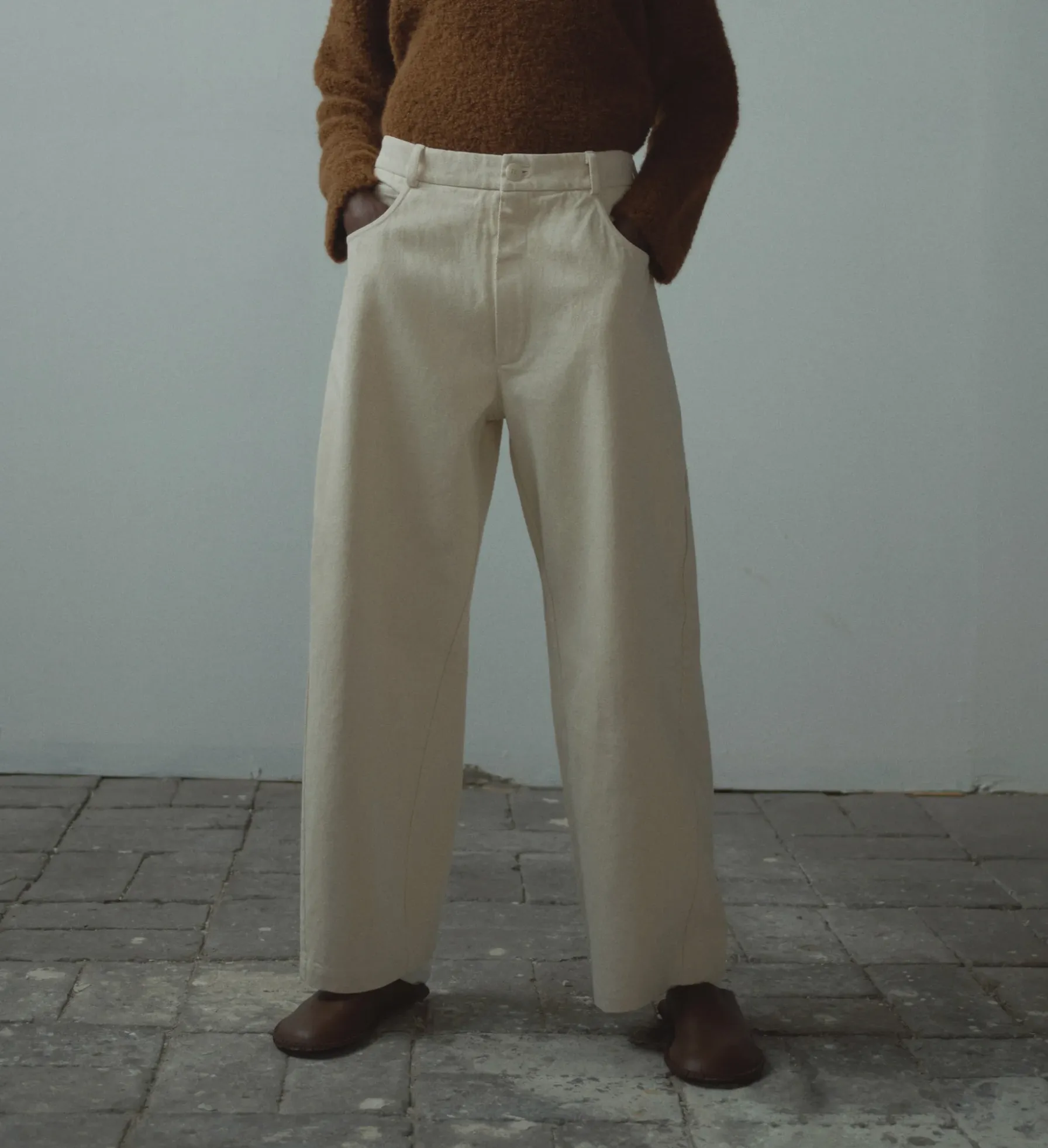 Straight Pant, Natural