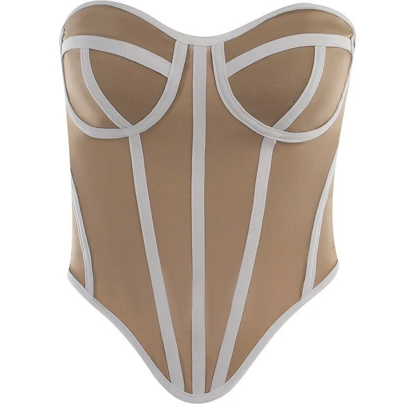 Strapless Corset Top for Women