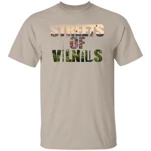 Streets of Vilnius - Men's Classic Short Sleeve T-Shirt