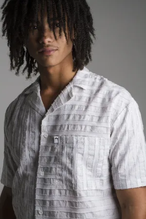 Stripe Cut Dobby Shirt