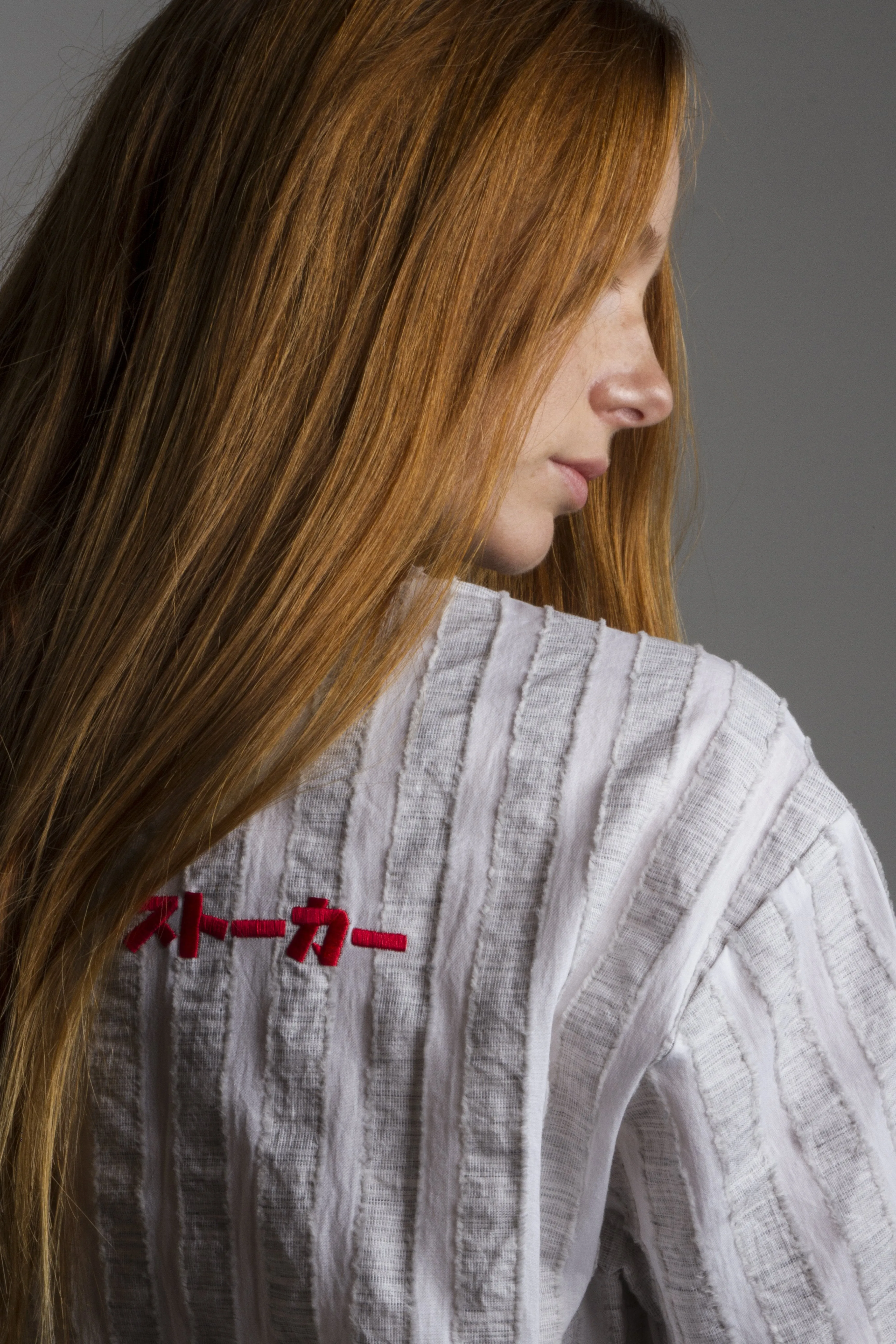 Stripe Cut Dobby Shirt