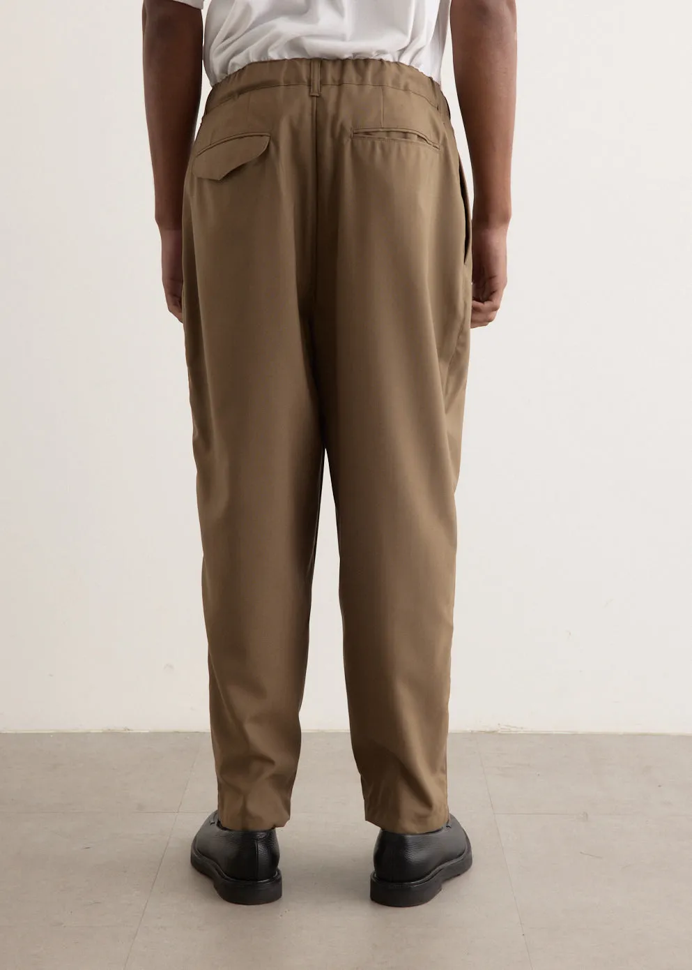 Summer Wool Wide Pants