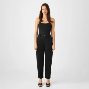 Sunshine Tapered Tencel Trousers Midnight Black