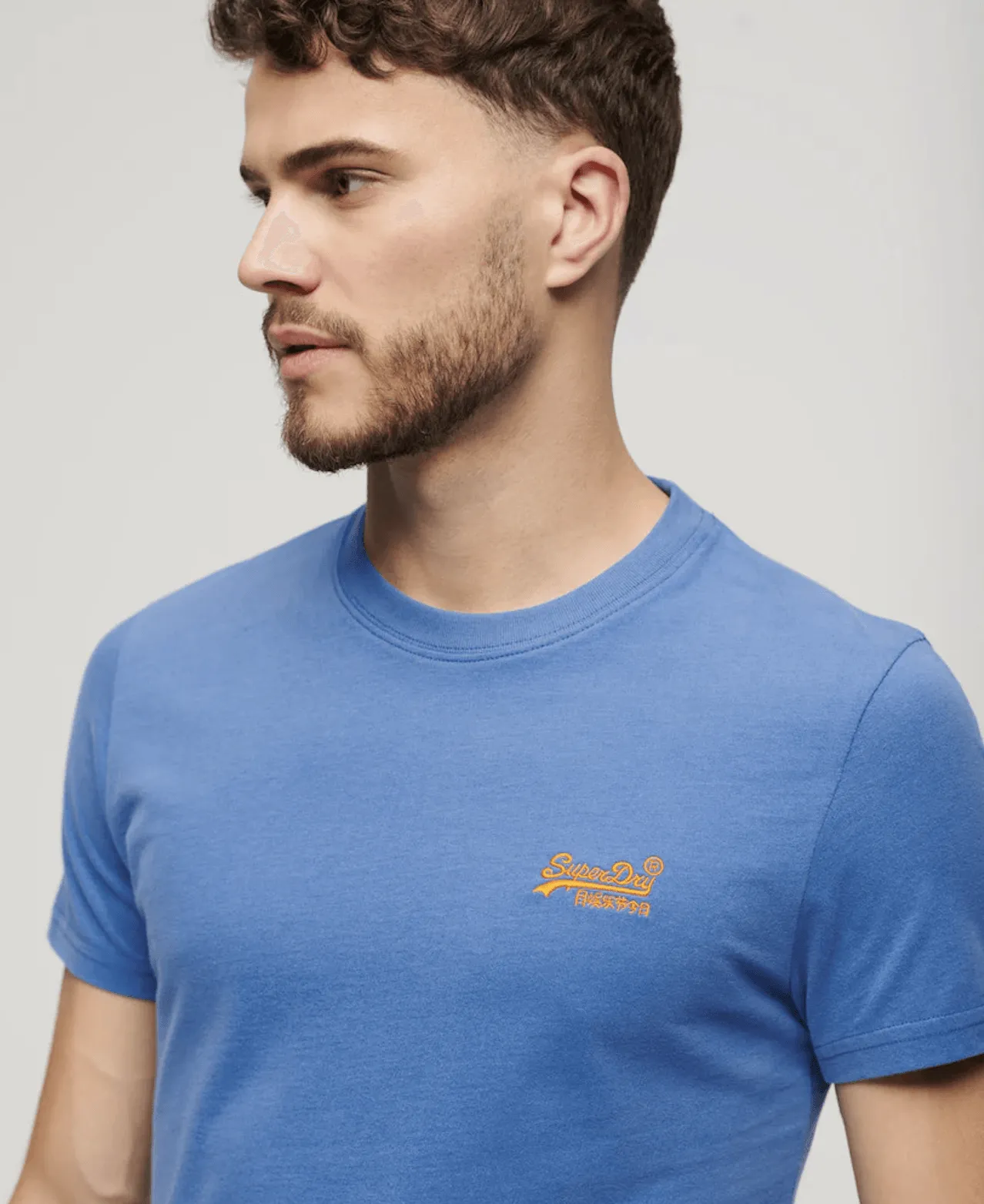SUPERDRY Essential Logo T-Shirt - Monaco Blue
