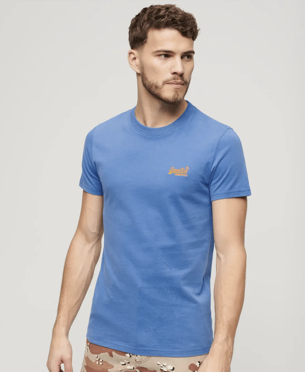 SUPERDRY Essential Logo T-Shirt - Monaco Blue