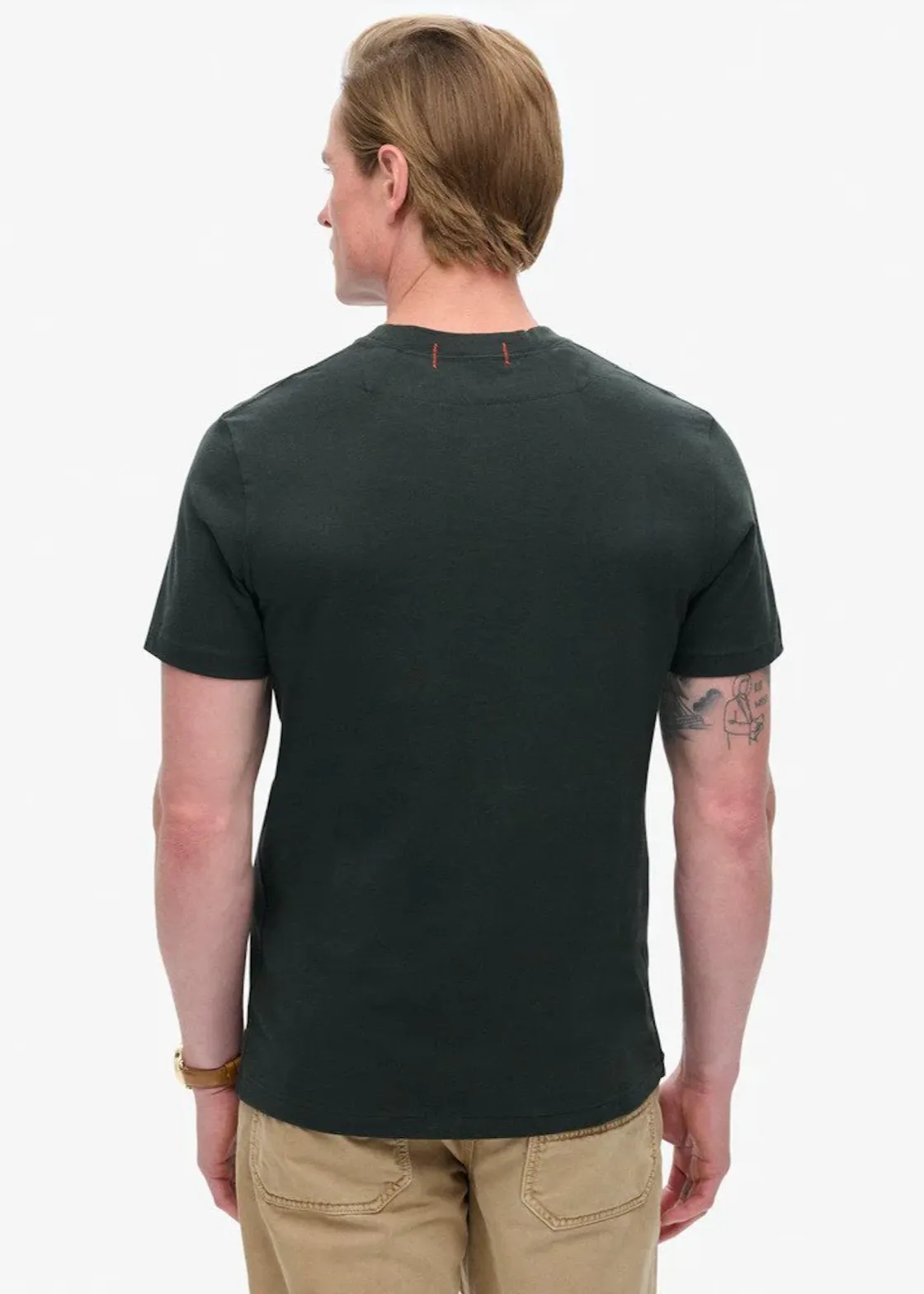 SUPERDRY Surplus Graphic T-Shirt - Washed Black