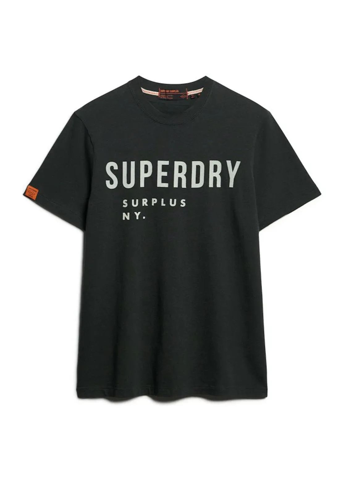 SUPERDRY Surplus Graphic T-Shirt - Washed Black