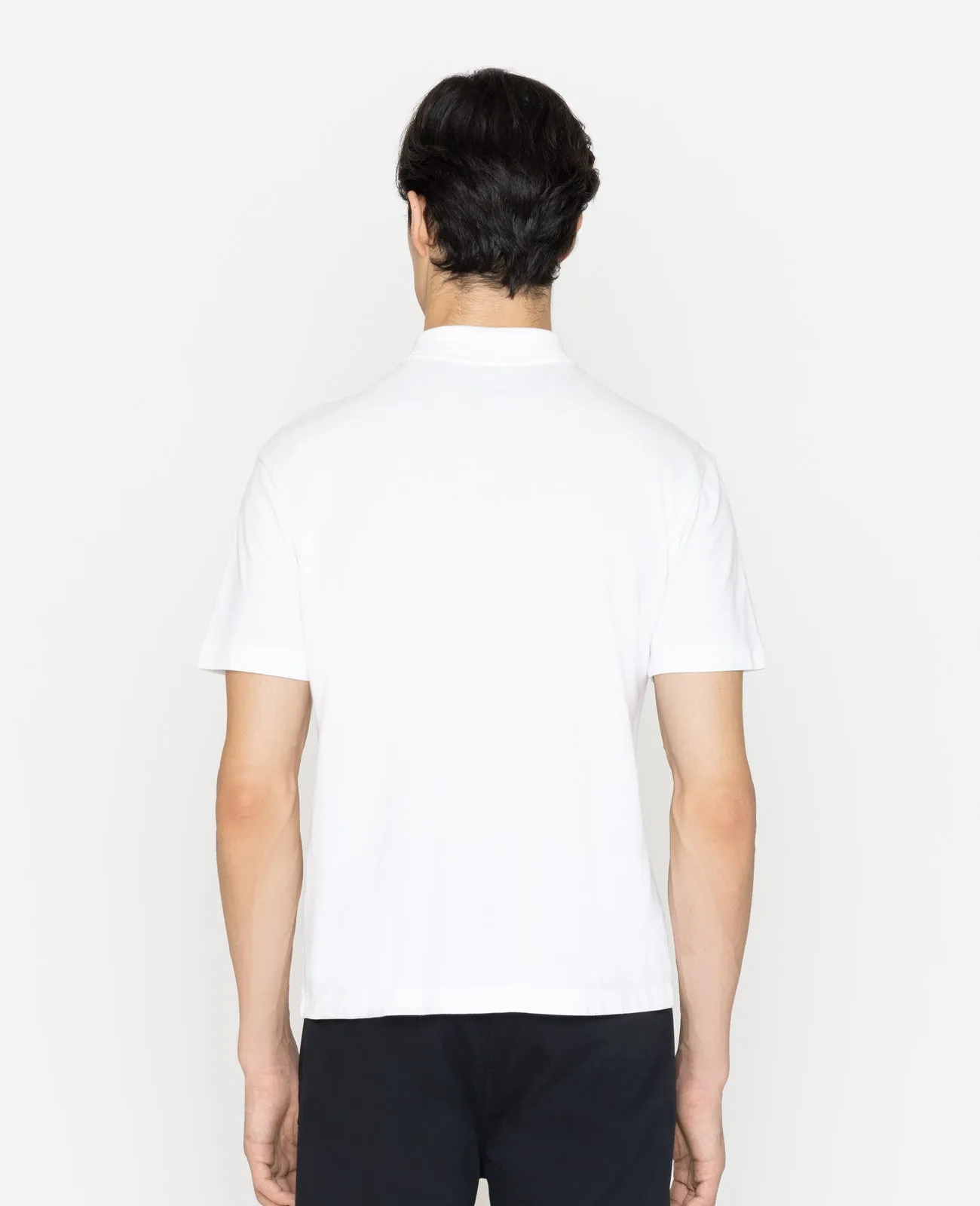 Supima Pique Spread Collar Polo