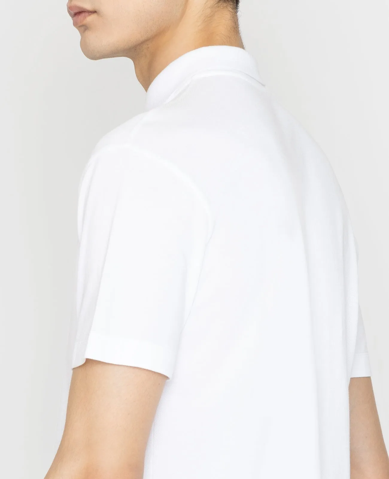 Supima Pique Spread Collar Polo