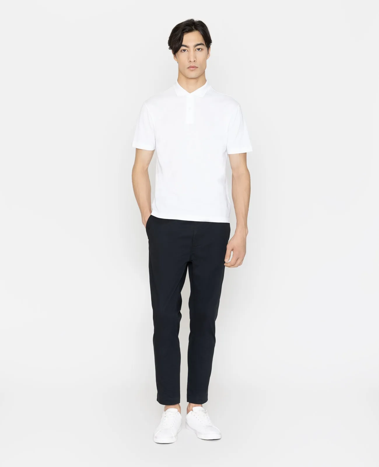 Supima Pique Spread Collar Polo