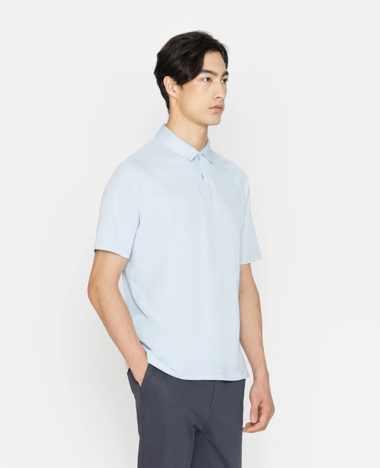 Supima Raglan Polo