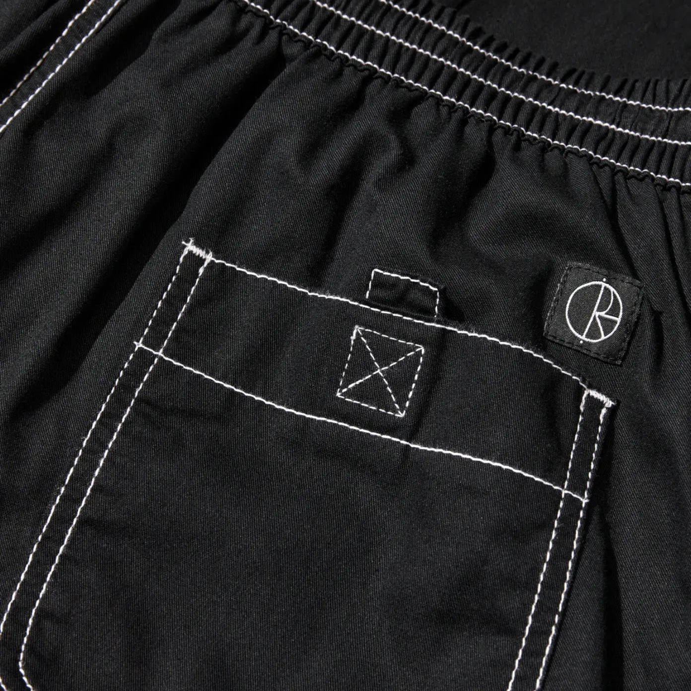 Surf Pants Contrast Black White