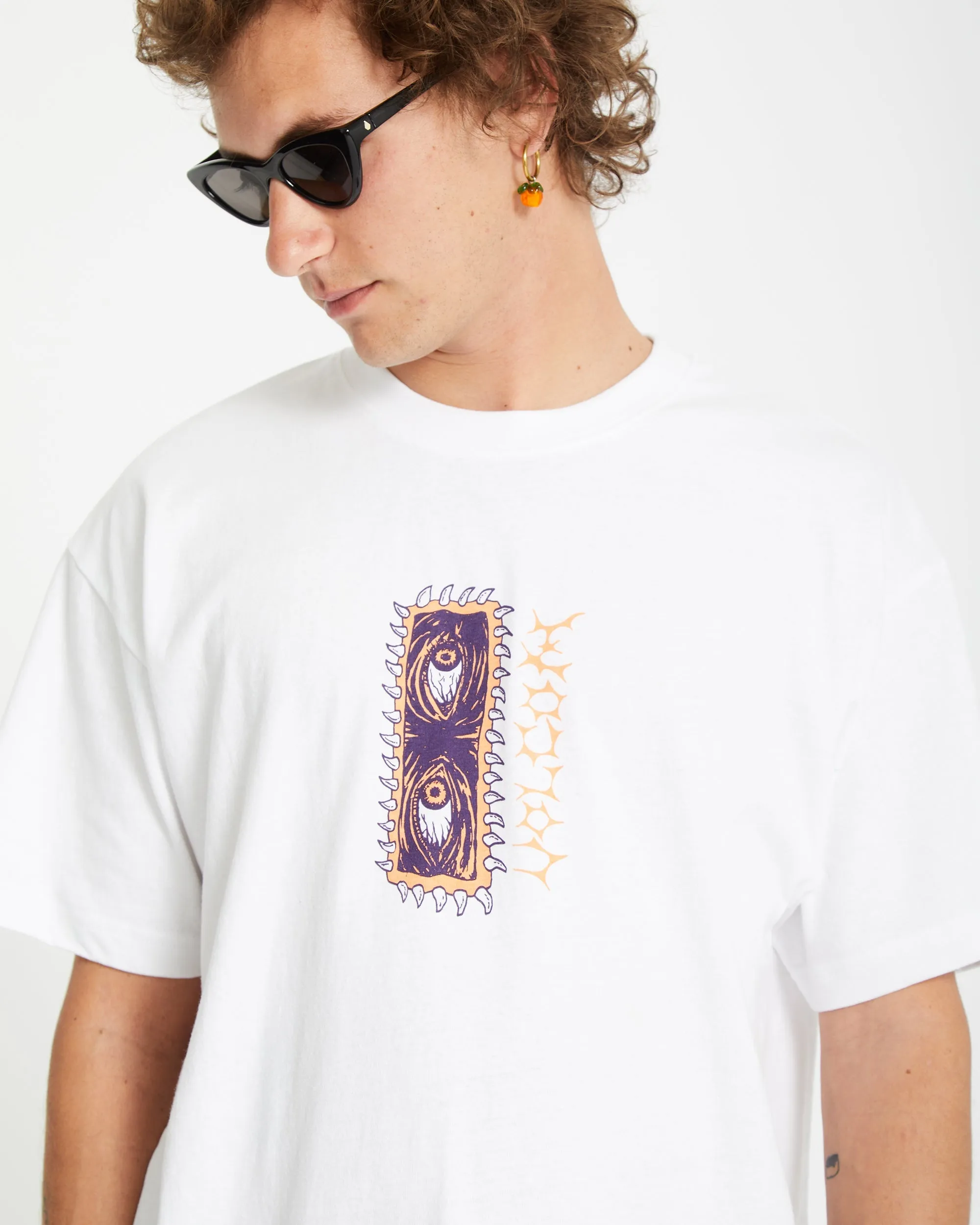 T-shirt Eye Rust - WHITE