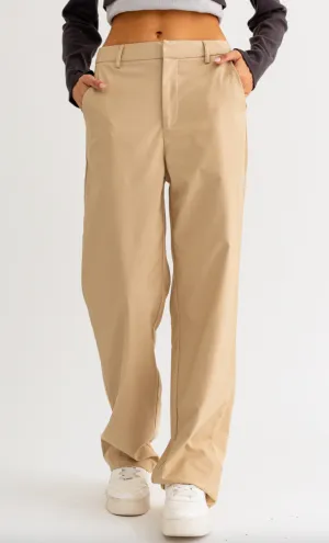 Tailored Straight Leg Trousers