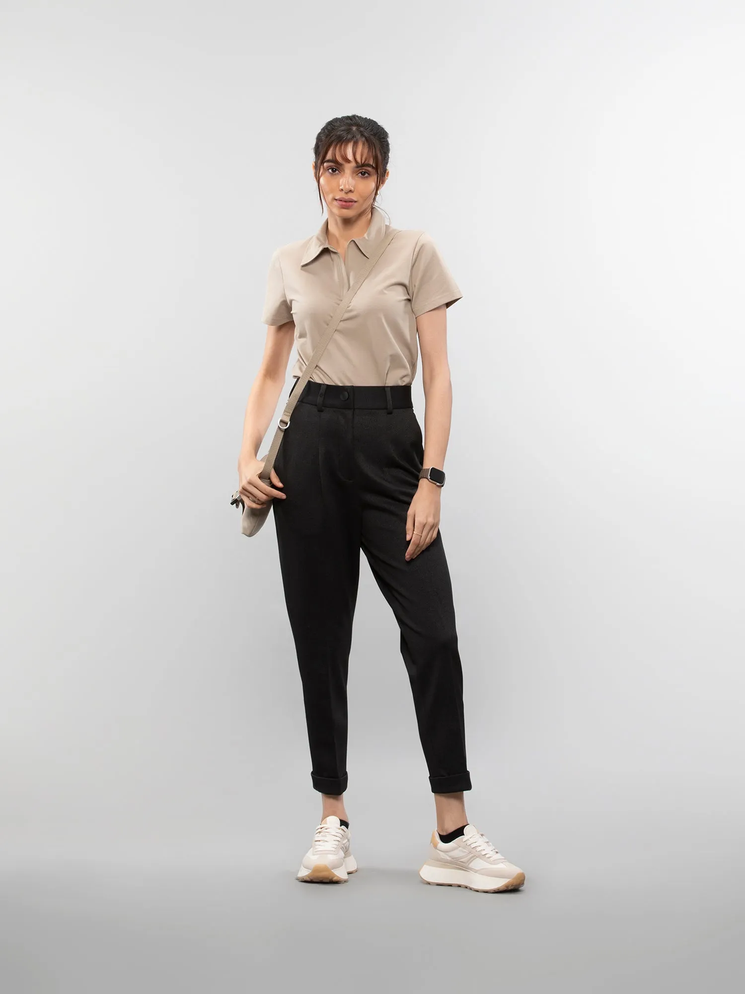 Tapered trouser