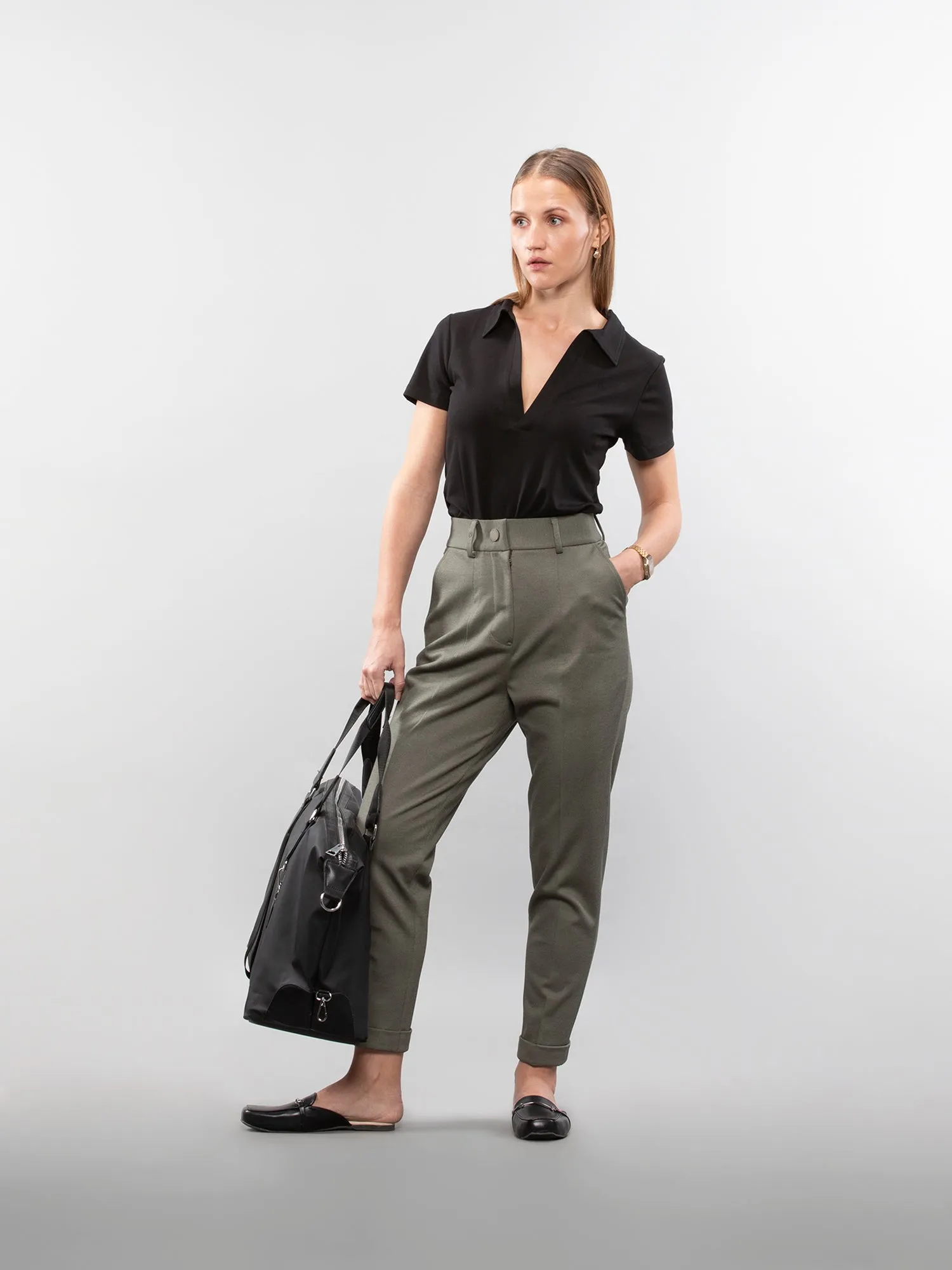 Tapered trouser