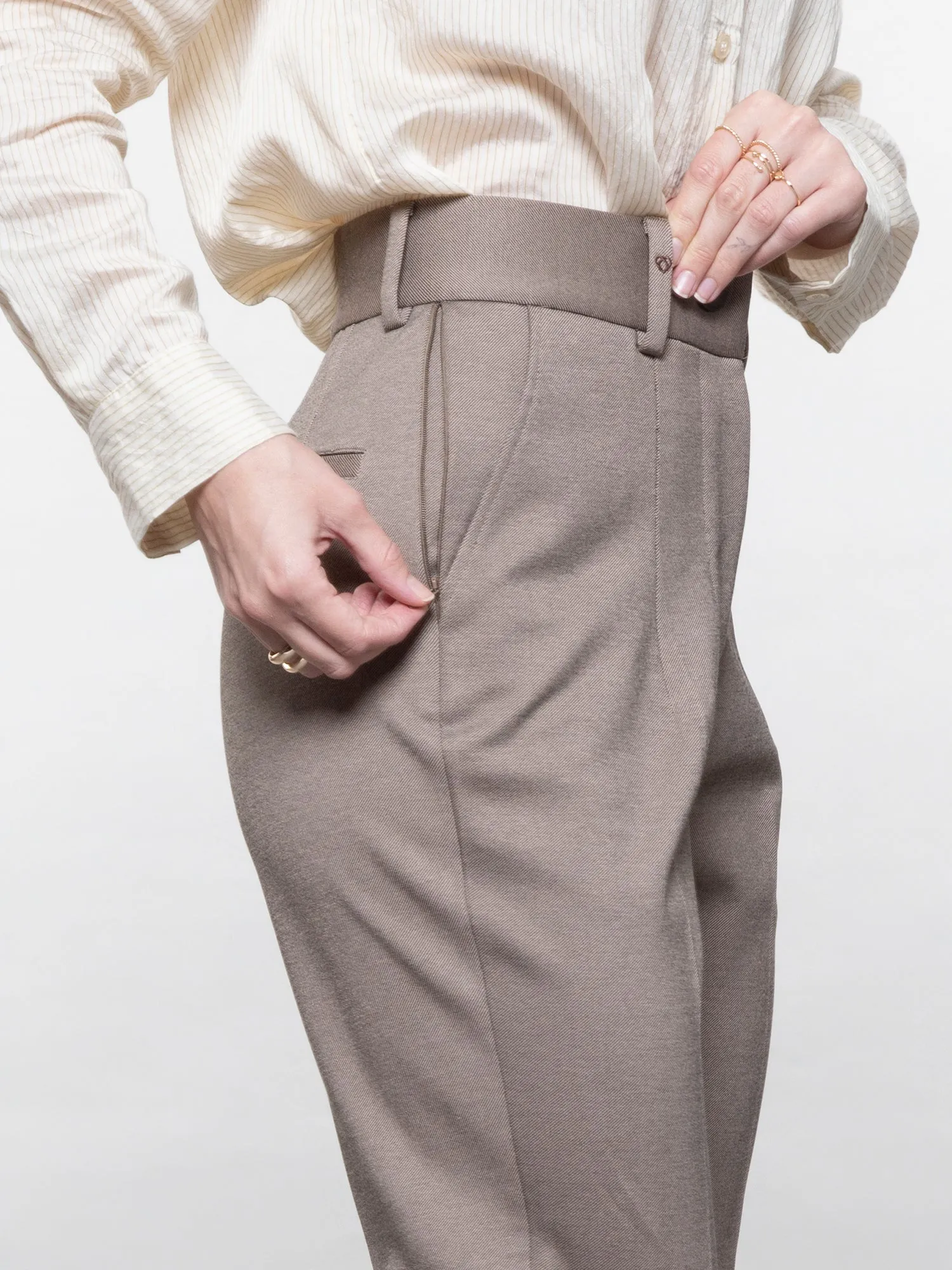 Tapered trouser
