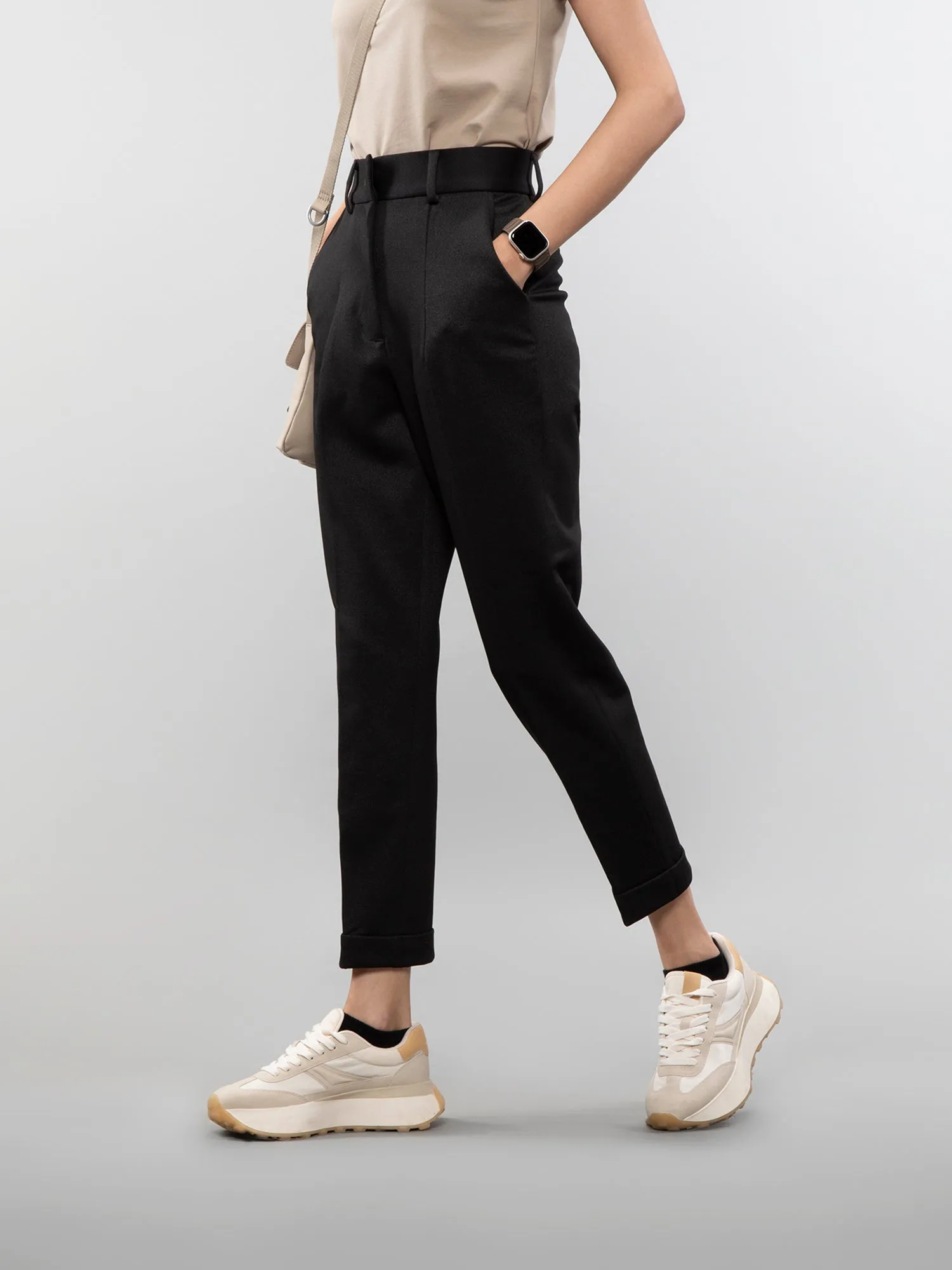 Tapered trouser