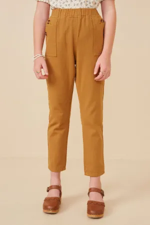 Tapered Twill Pants