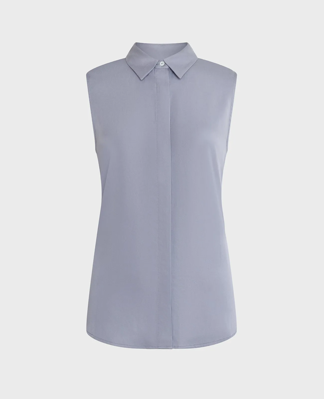 Tencel Sleeveless Shirt