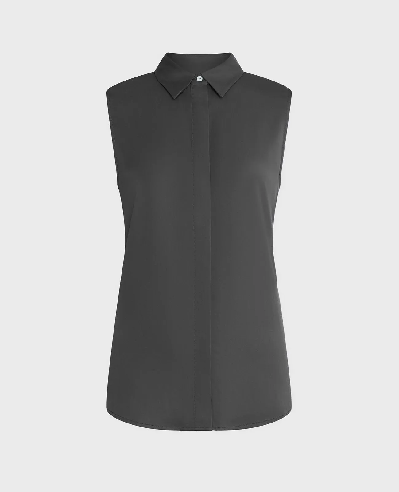 Tencel Sleeveless Shirt