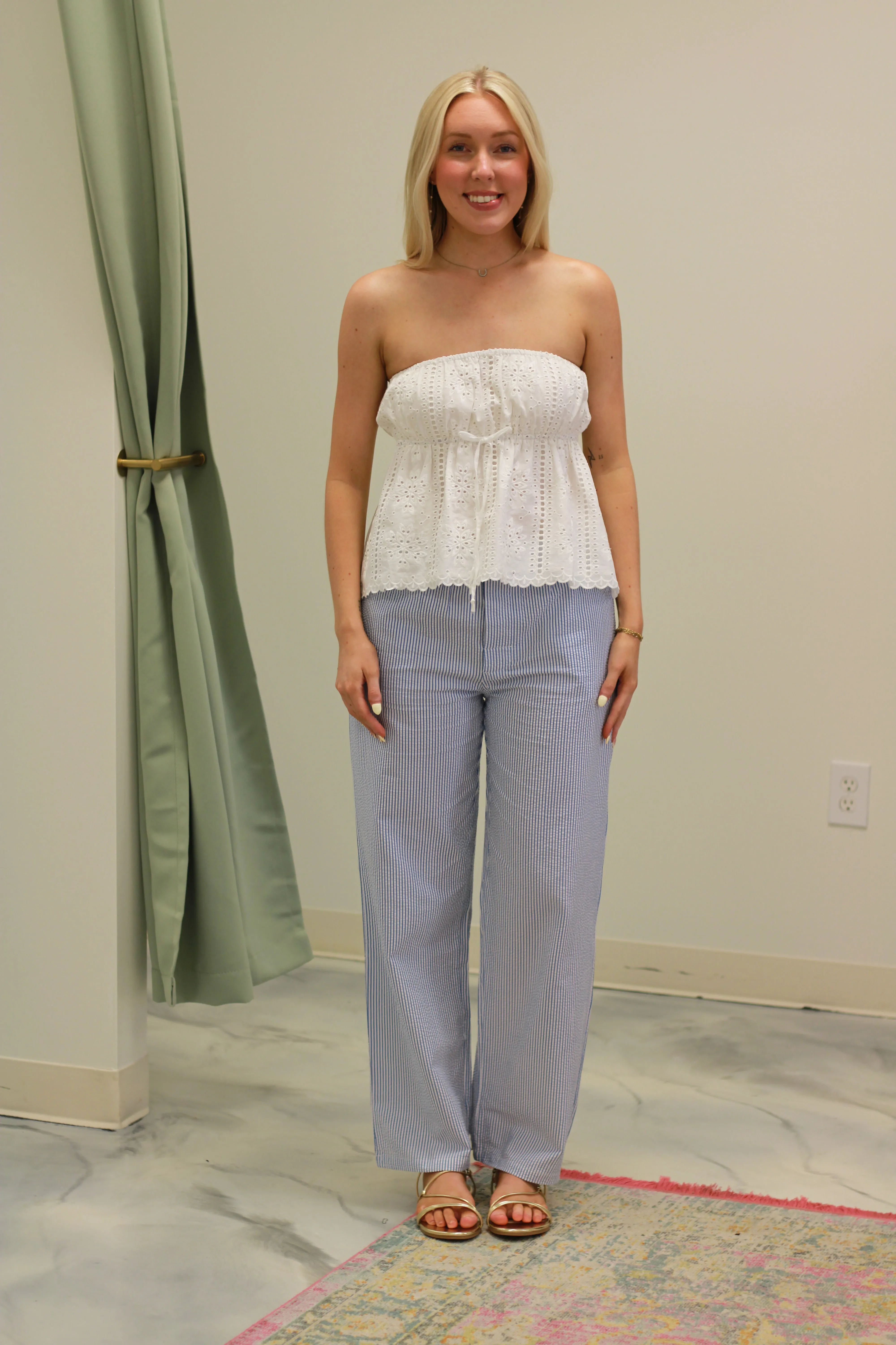 Tess Striped Pants