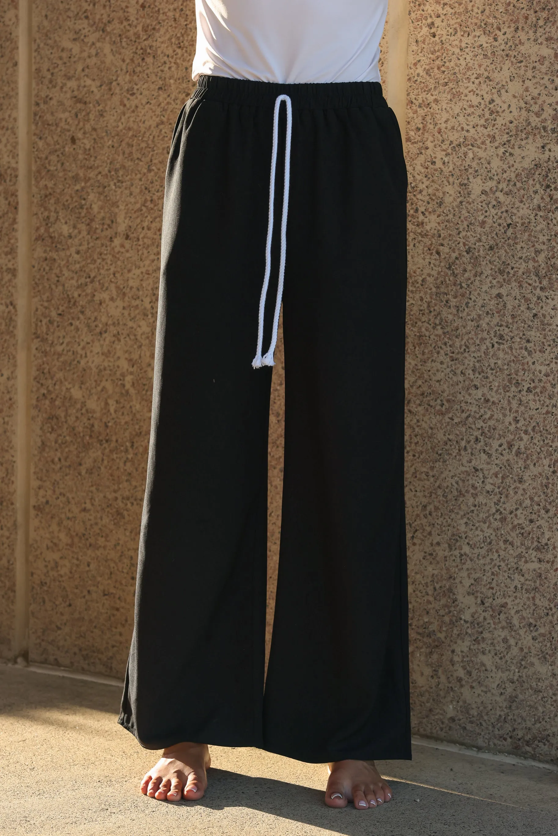 The Aalia Pant Black