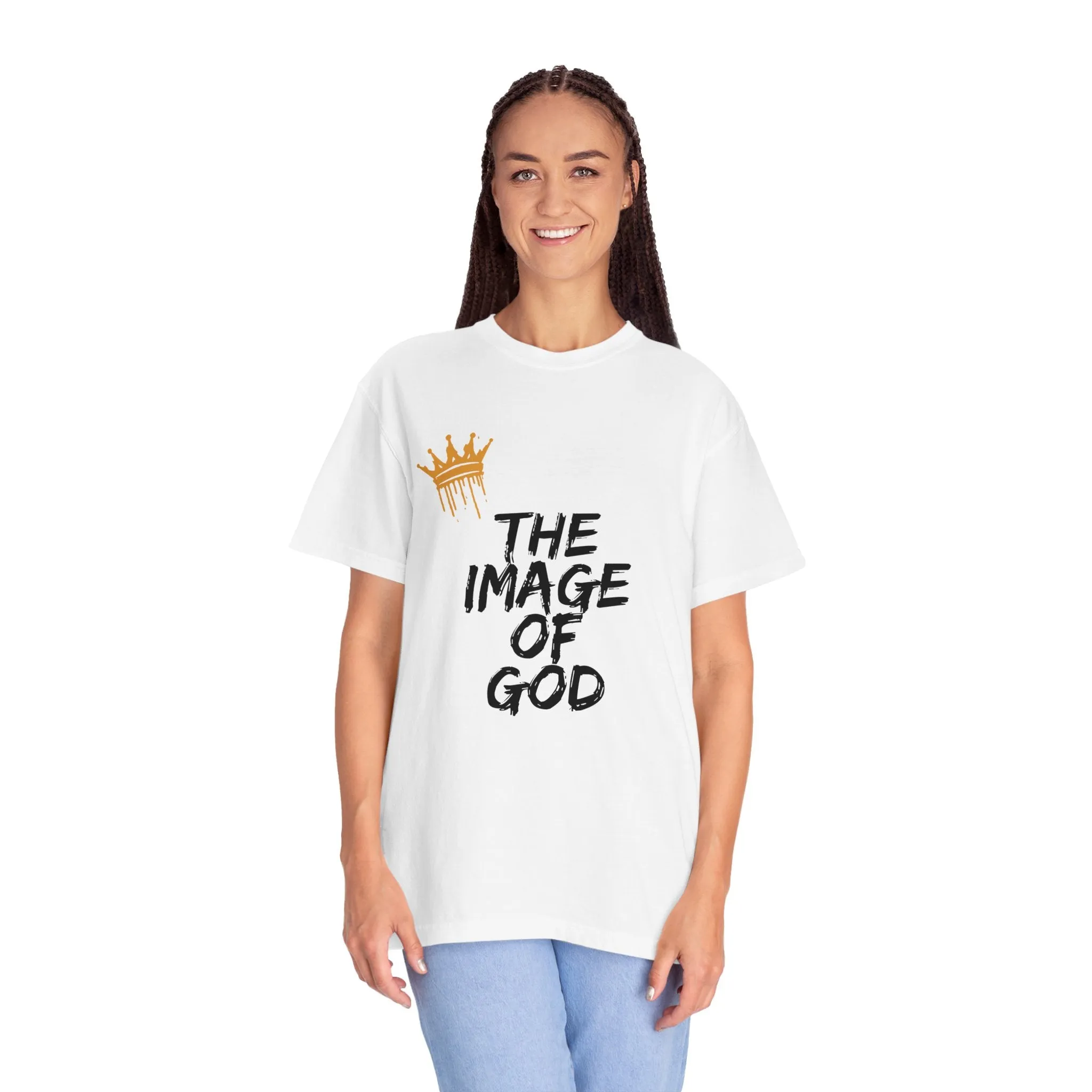 The Image of God Tee with Black Letters