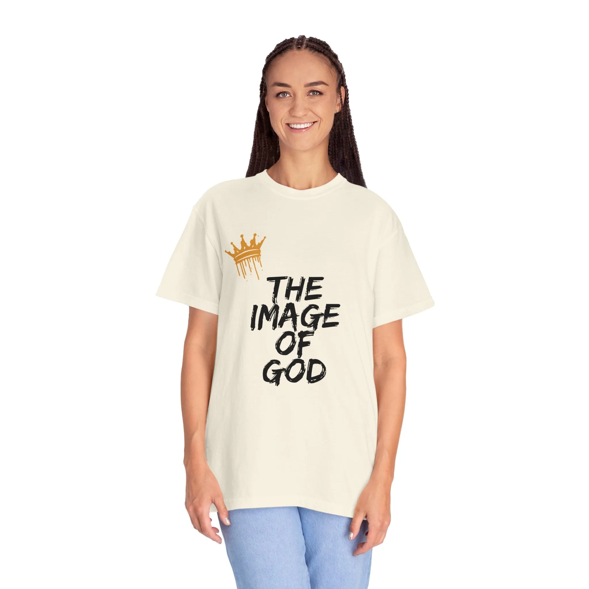 The Image of God Tee with Black Letters